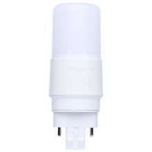 Satco Products Inc. S21421 - 5 Watt; PL LED; GX23 Base; Frost Finish; Type A/B Dual Ballast; 3000K; 120-277 Range Voltage