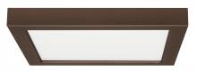 Satco Products Inc. S29342 - Blink - 18.5W- 9" Surface Mount LED - 2700K- Square Shape - Bronze Finish - 120V