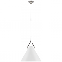 Visual Comfort Signagure Collect. AL 5020PN/BRT-WHT - Laken 19" Pendant