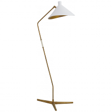 Visual Comfort Signagure Collect. ARN 1013HAB-WHT - Mayotte Large Offset Floor Lamp