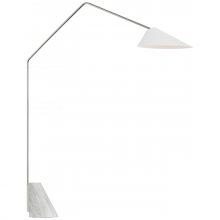 Visual Comfort Signagure Collect. ARN 1530PN-WHT - Lorna Extra Large Arc Floor Lamp