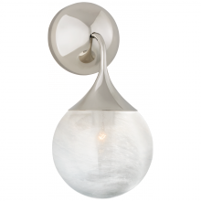 Visual Comfort Signagure Collect. ARN 2404PN-WG - Cristol Small Single Sconce