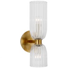 Visual Comfort Signagure Collect. ARN 2500HAB-CG - Asalea 16" Double Bath Sconce