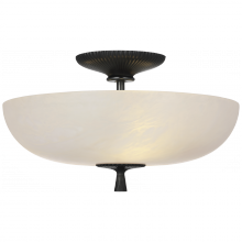 Visual Comfort Signagure Collect. ARN 4415BZ-ALB - Pascal 14" Bowl Semi-Flush Mount