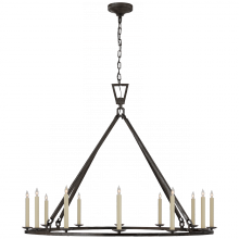 Visual Comfort Signagure Collect. CHC 5173AI - Darlana Extra Large Single Ring Chandelier