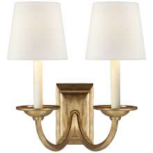 Visual Comfort Signagure Collect. CHD 1496GI-L - Flemish Double Sconce