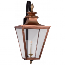 Visual Comfort Signagure Collect. CHO 2437SC-CG - Albermarle Large Bracketed Gas Wall Lantern