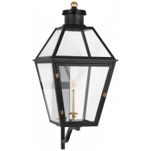 Visual Comfort Signagure Collect. CHO 2457BLK-CG - Stratford XL Bracketed Gas Wall Lantern