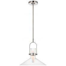 Visual Comfort Signagure Collect. IKF 5450PN-CG - Larkin 14" Empire Pendant