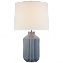 Visual Comfort Signagure Collect. KS 3636PBC-L - Braylen Medium Ribbed Table Lamp