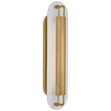 Visual Comfort Signagure Collect. KW 2506AB/WHT - Teline 24" Oval Sconce