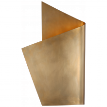Visual Comfort Signagure Collect. KW 2632AB - Piel Left Wrapped Sconce