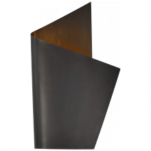 Visual Comfort Signagure Collect. KW 2633BZ - Piel Right Wrapped Sconce