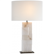 Visual Comfort Signagure Collect. S 3926ALB/BZ-L - Ashlar Large Table Lamp
