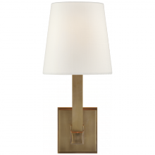 Visual Comfort Signagure Collect. SL 2819HAB-L - Square Tube Single Sconce