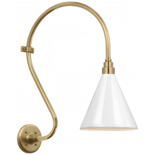 Visual Comfort Signagure Collect. TOB 2804HAB/S10-WHT - Academy 15" Larrabee Barn Light