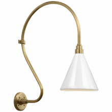 Visual Comfort Signagure Collect. TOB 2805HAB/S10-WHT - Academy 18" Larrabee Barn Light