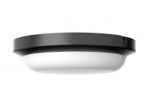 AFX Lighting, Inc. DEAW08LAJENBK - Dean 8'' Outdoor LED Flush 12W 120V 3CCT BK