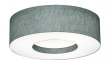 AFX Lighting, Inc. MCF1524LAJUD-GY-BB - Montclair 15'' LED Flush,120-277V,3 CCT,GY,BB