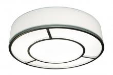 AFX Lighting, Inc. RVEF1624LAJUDSNLW-BB - Reeves 16in Flush,120-277V,AJ CCT,SN,White,Batt