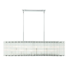 Eurofase 47240-025 - GLASBURY-CHD-10LT-52IN-PN-RB