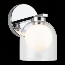 Matteo Lighting W60701CHCL - Wall Sconce Derbishone