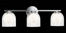 Matteo Lighting W60703CHCL - Wall Sconce Derbishone