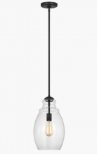 Generation Lighting P1484MBK - Marino One Light Pendant