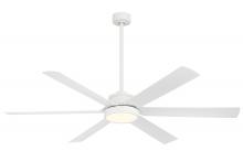 Minka-Aire F897L-WHF - Cairo - 65" LED Smart Indoor/outdoor Ceiling Fan