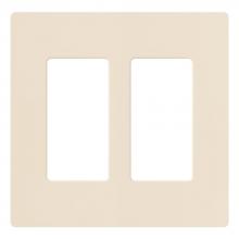 Lutron Electronics CW-2-LA - CLARO WALLPLATE 2 GNG LIGHT