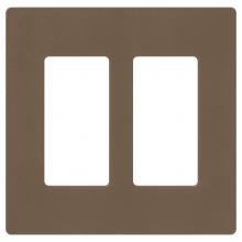 Lutron Electronics SC-2-EP - SATIN WALLPLATE 2G EP
