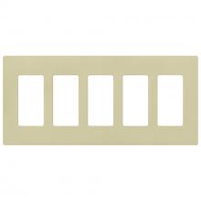 Lutron Electronics SC-5-SA - SATIN WALLPLATE 5G SA