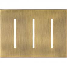 Lutron Electronics LWT-GGG-QB - NEW ARCH WP - GRAFIKT 3GANG QB