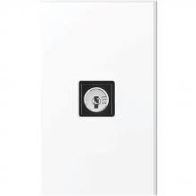 Lutron Electronics QSWS2-KSN3MOC-WH - QSWS2 KS 3 MOM C N/INS WH