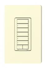 Lutron Electronics RRD-HN6BRL-AL - CL RA2 6BRL HYB ST KEYPAD ALMOND