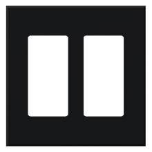 Lutron Electronics VWP-2R-BL - VAREO WALLPLATE 2GNG RECEPT BL