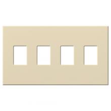 Lutron Electronics VWP-4-BE - VAREO WALLPLATE 4GNG BEIGE