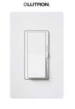 Lutron Electronics DVCL-153P-WH - DIVA CFL/LED BOXED WHITE