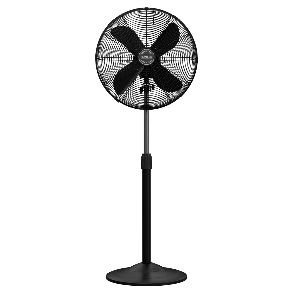 Stand Fan Black Matte