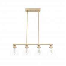 VAN NUYS 4 LIGHT LINEAR CHANDELIER