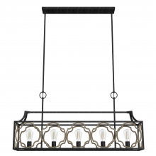 STONE CREEK 5 LIGHT LINEAR CHANDELIER