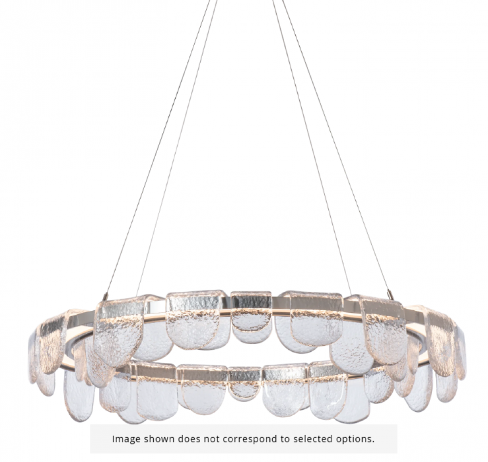 Riverbed Circular LED Pendant