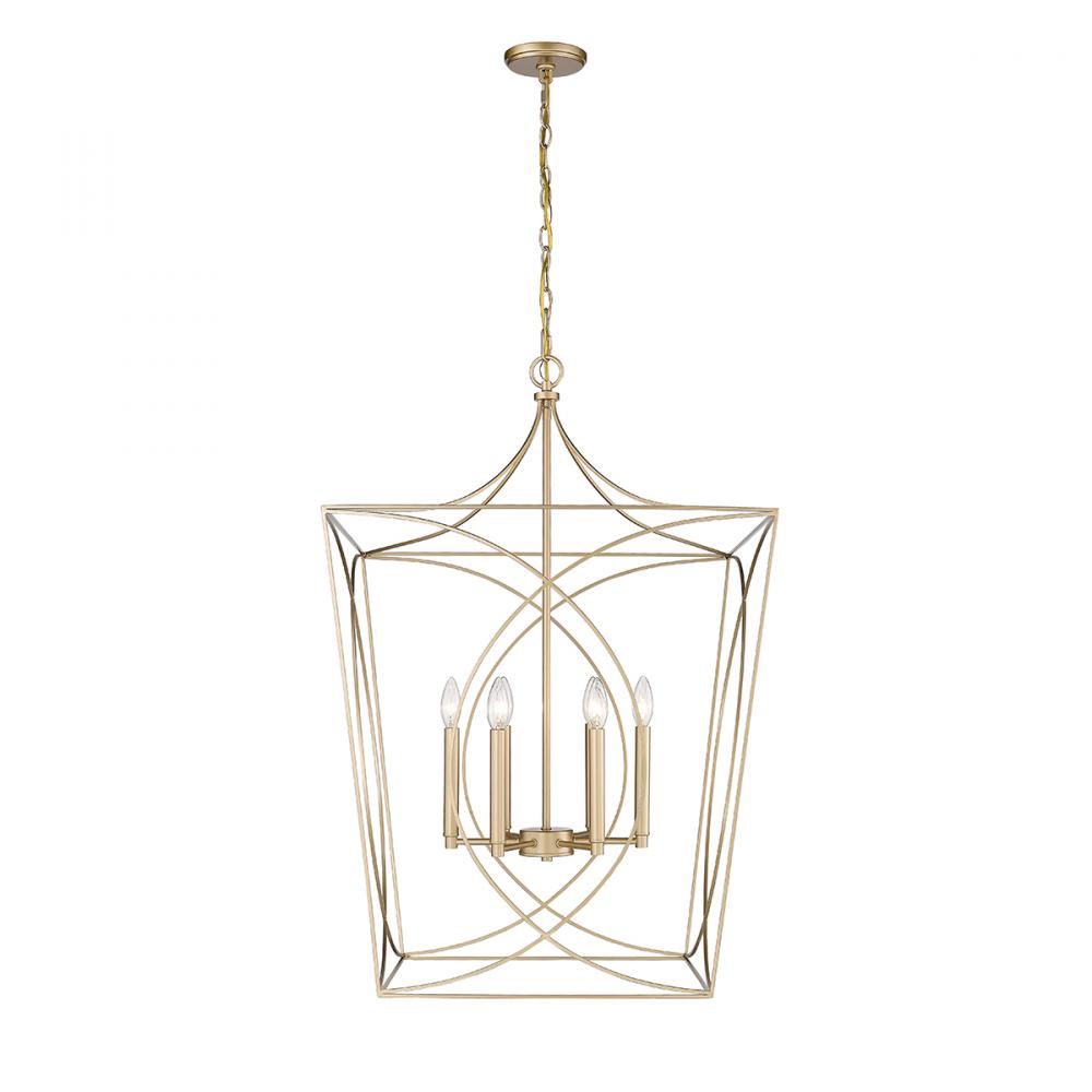 Tracy 6-Light Pendant light Painted Modern Gold