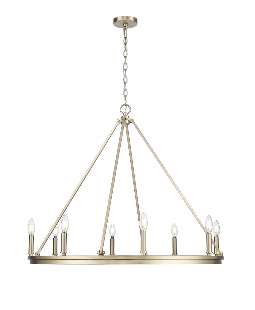 Carruth 8-Light Chandelier Ceiling Light Modern Gold