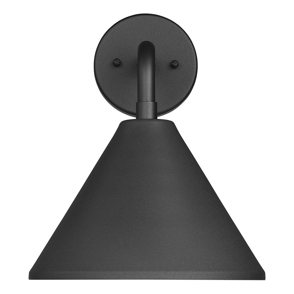 Axston 1-Light Outdoor Wall Sconce Textured Black