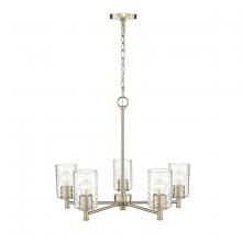 Millennium 9215-MG - Ashli 5-Light Chandelier Ceiling Light Modern Gold