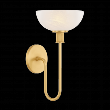 Mitzi by Hudson Valley Lighting H1016101-AGB - Aster Wall Sconce