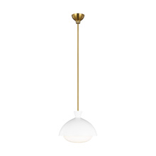 Visual Comfort & Co. Studio Collection AEP1031BBSMWT - Lucerne One Light Large Pendant
