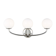 Visual Comfort & Co. Studio Collection AEV1013PN - Galassia Three Light Vanity