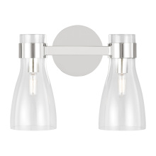 Visual Comfort & Co. Studio Collection AEV1002PN - Moritz Two Light Vanity